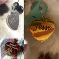 Tag de Identifica&ccedil;&atilde;o Personalizada para Pets-Miau Auau Pets