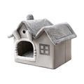 Cama para C&atilde;es e Gatos Casa de Veludo-Miau Auau Pets