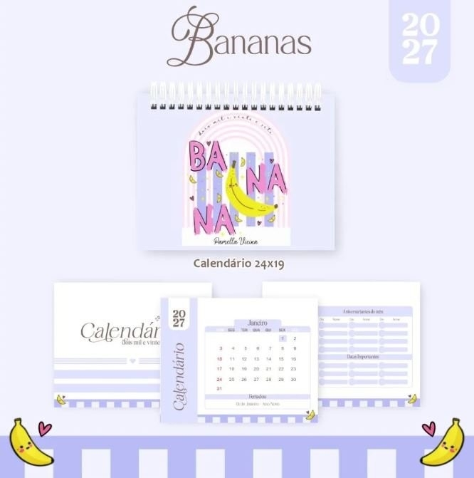 BANANA – COLEÇÃO BIG 2027 COMPLETO