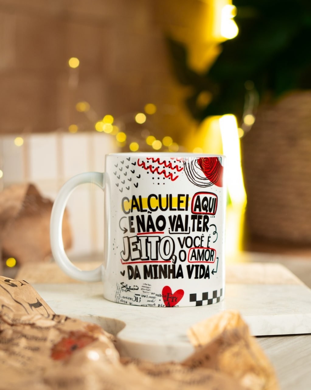 Coleção Nosso Jeito Canecas Namorados