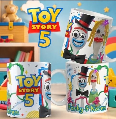 TOY STORY 5 – ARTES PARA CANECA