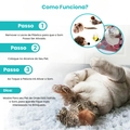 Brinquedo de Pel&uacute;cia com Simulador de Sons Reais-Miau Auau Pets