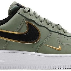 Nike Air Force 1 '07 LV8 'Metallic Swoosh Pack - Oil Green' Oil Green DA8481 -300, Men's Fashion, Footwear, Sneakers on Carousell