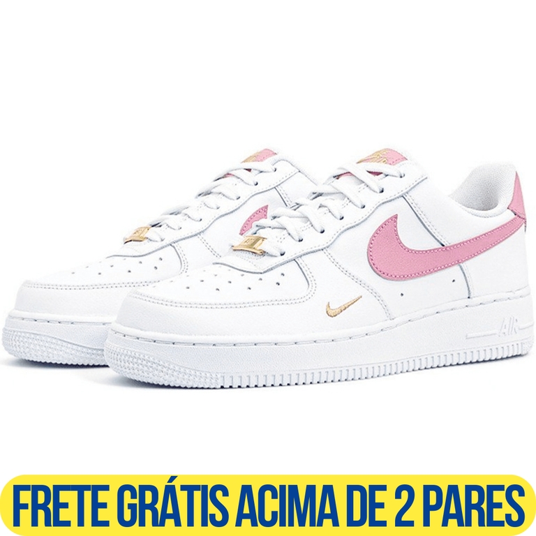 Nike Air Force 1 - Essential White Rust Pink