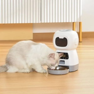 Alimentador Autom&aacute;tico para C&atilde;es e Gatos 3,5L-Miau Auau Pets