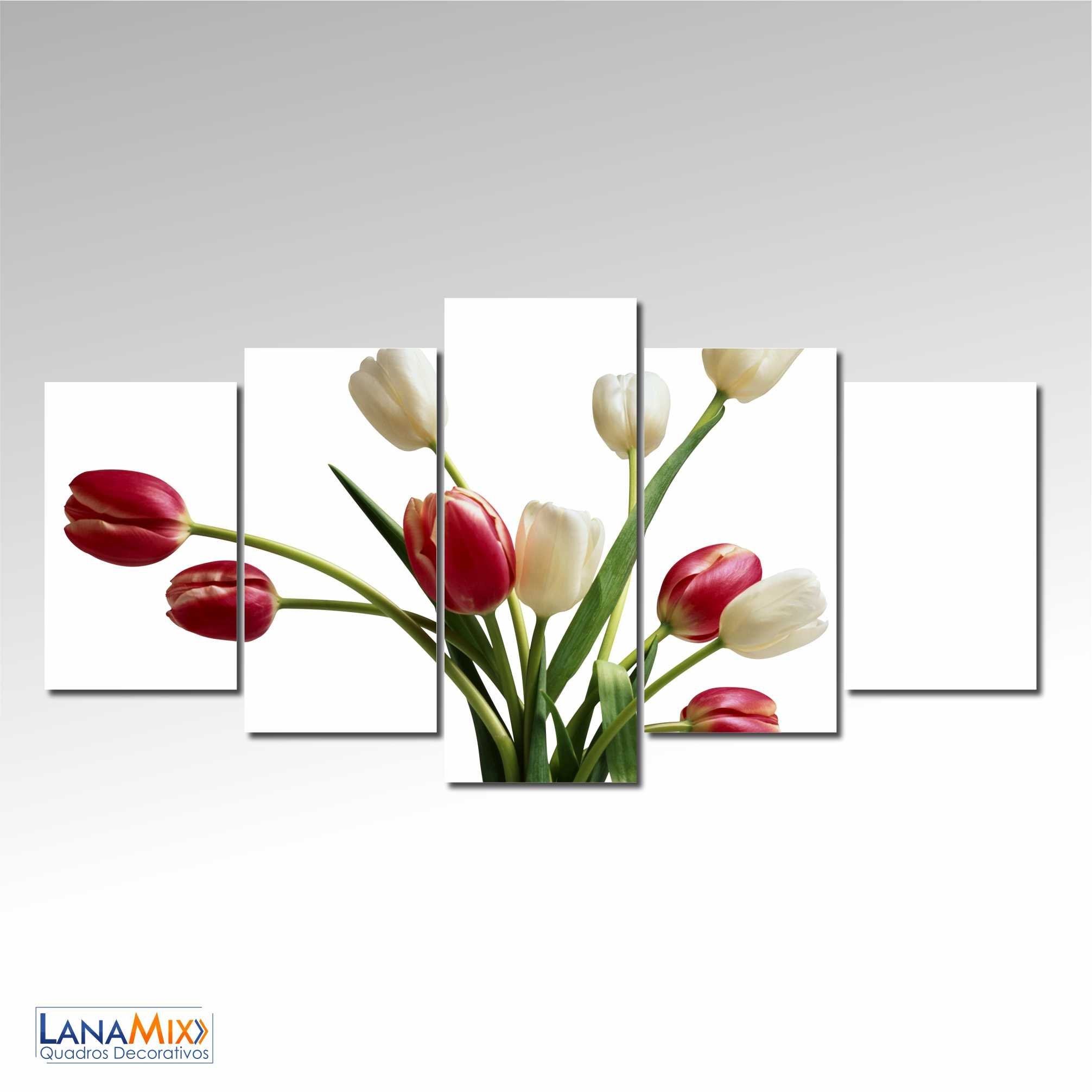 Quadro Decorativo Tulipas