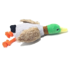 Brinquedo de Pel&uacute;cia Pato com Apito-Miau Auau Pets