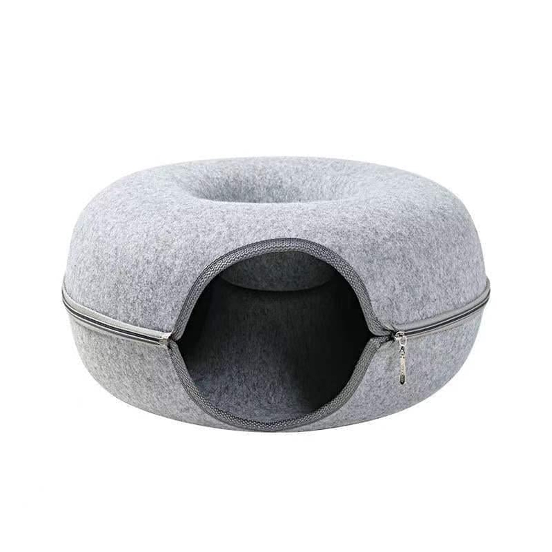 Cama para Gatos com T&uacute;nel Interativo-Miau Auau Pets