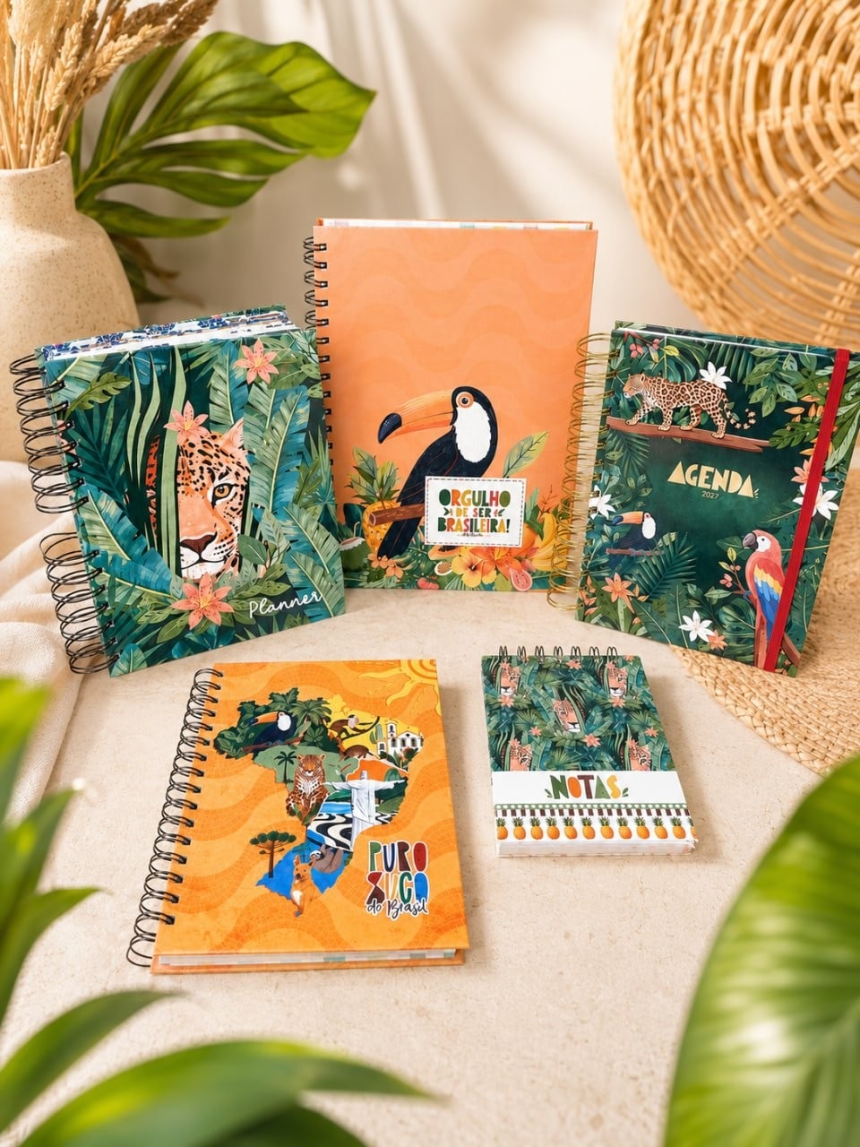 Brasil Tropical – Combo de Encadernação