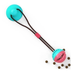 Bolinha para C&atilde;es com Ventosa de Silicone-Miau Auau Pets
