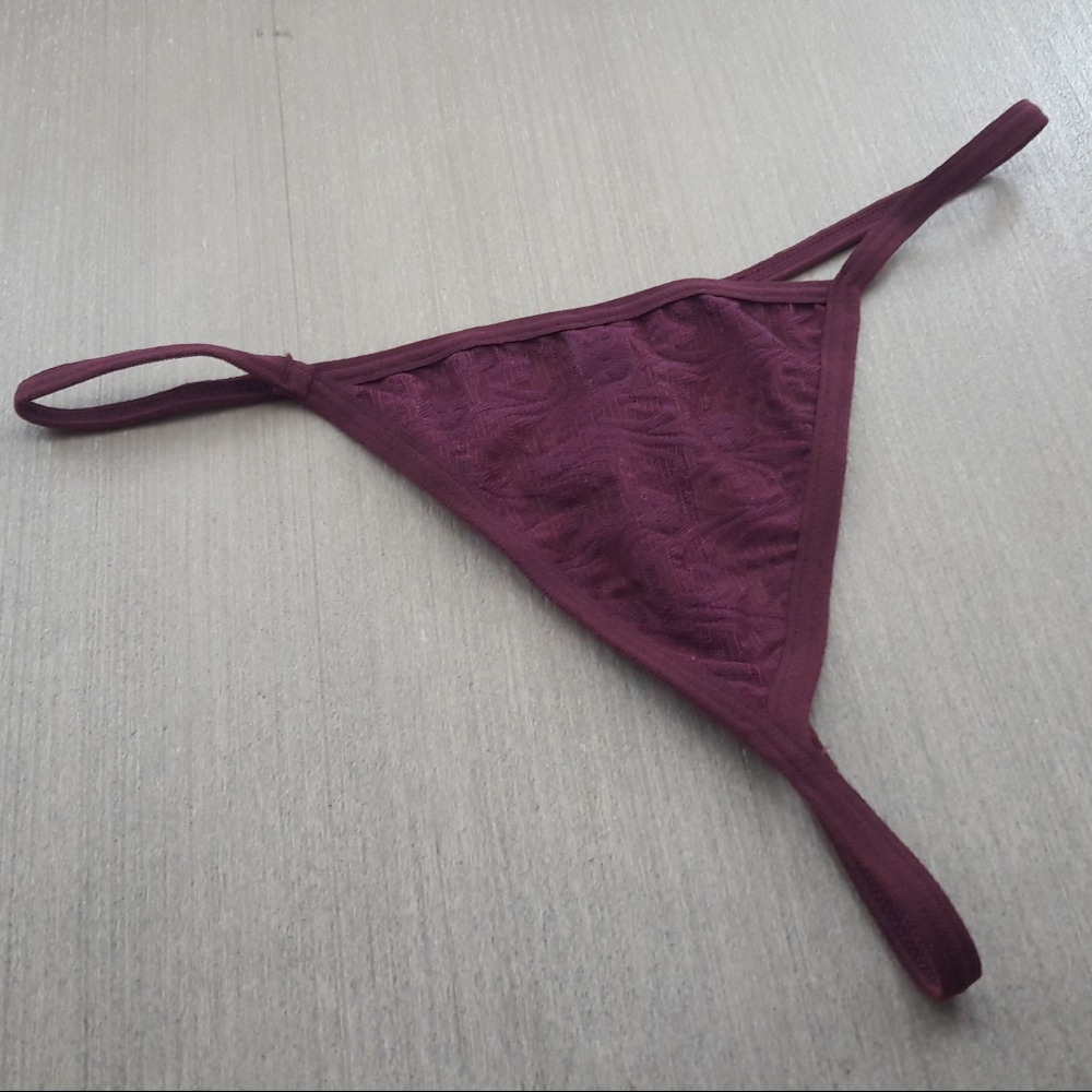 Tanga Fio Frente Rendada - C8614