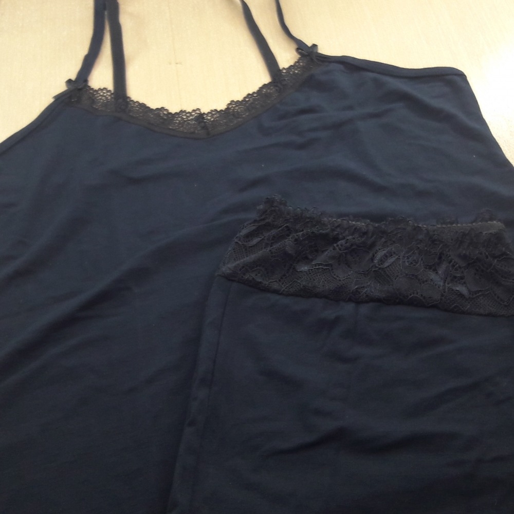Baby Doll em Viscose Detalhe renda - C8866