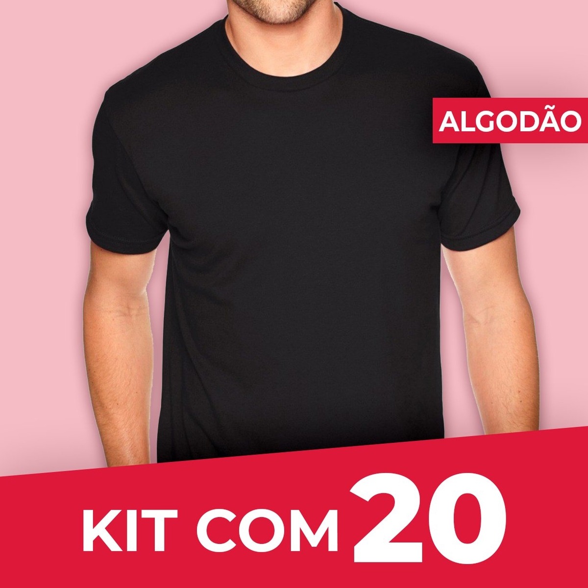 Kit Camisetas Algod O