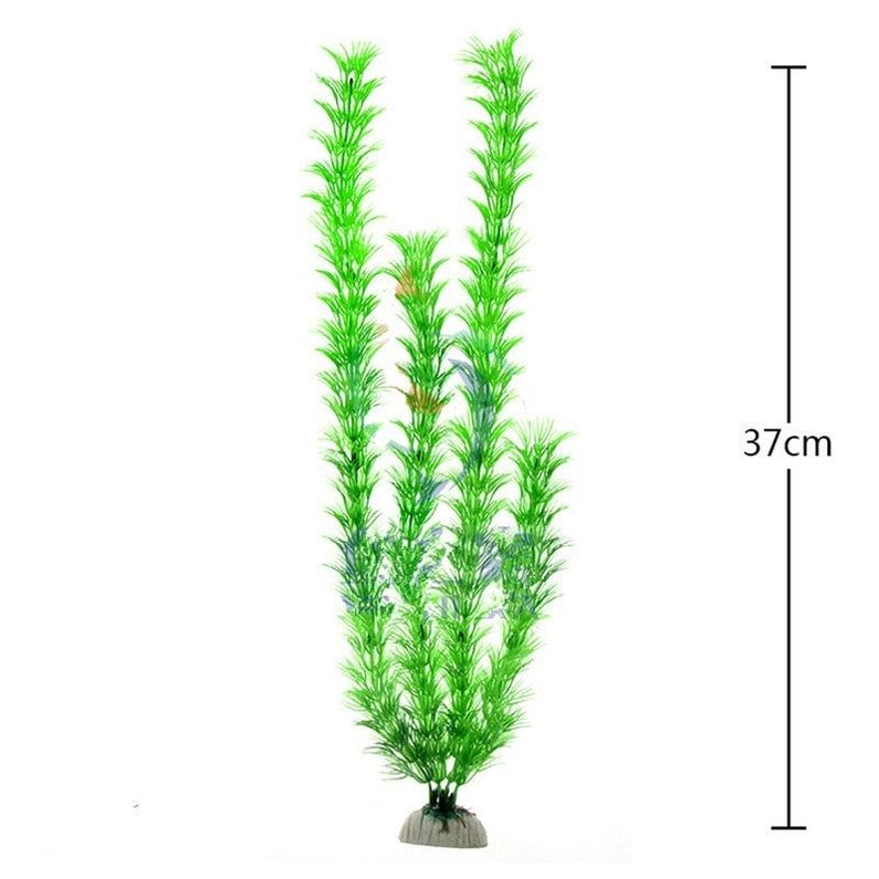 Decora&ccedil;&atilde;o para Aqu&aacute;rio Planta Artificial-Miau Auau Pets