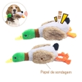 Brinquedo de Pel&uacute;cia Pato com Apito-Miau Auau Pets