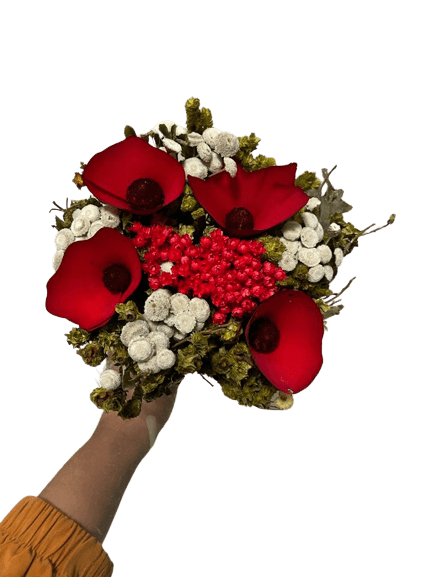 Buque Flor De Casamento Desidratado Preservado Seco – Inspira Flora