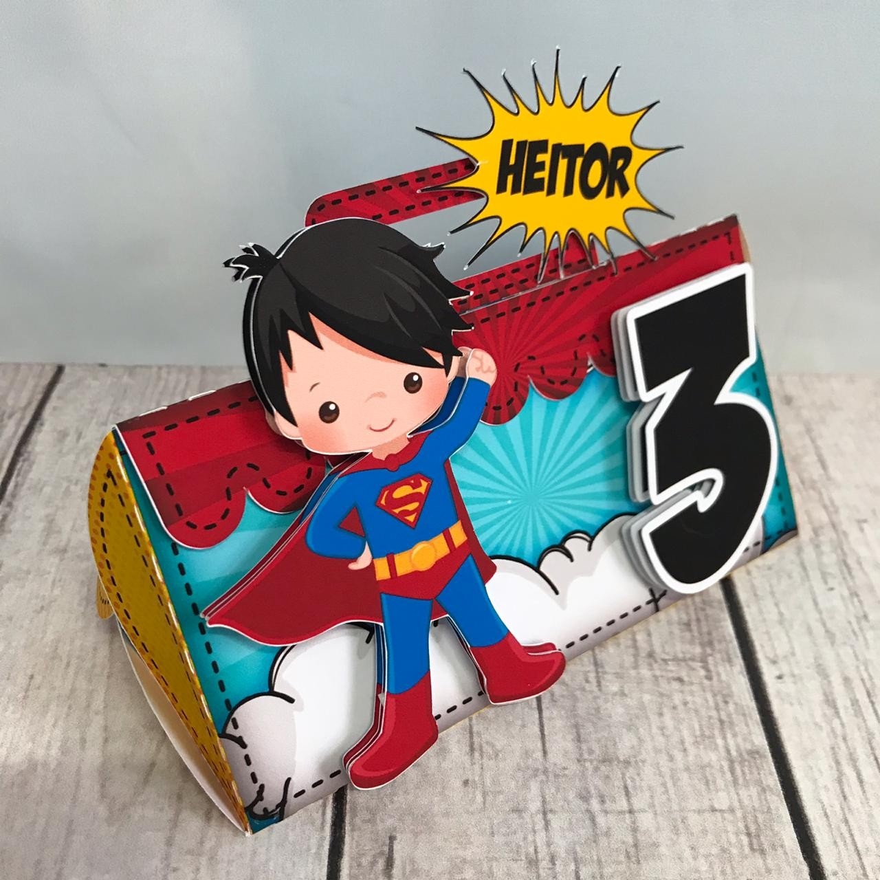 Arquivo de Corte Super Homem Cute #3