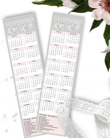 KIT CALENDÁRIOS 2027 DE MESA A5 A6 E CALENDÁRIO MARCA PÁGINA