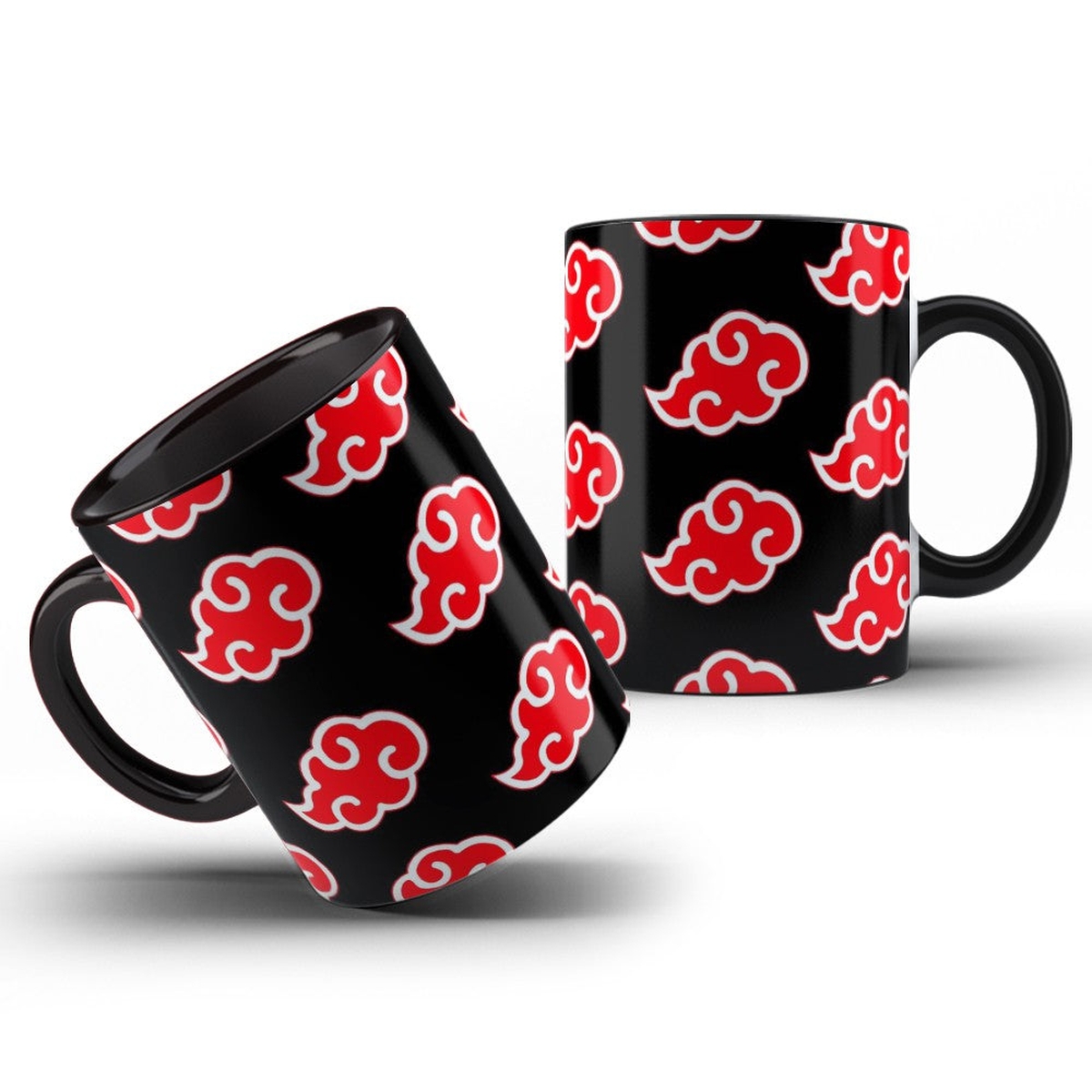 Caneca Akatsuki Naruto Nukenin Nuvem - Decora Geek