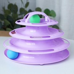 Brinquedo para Gatos Torre de Bolinhas-Miau Auau Pets
