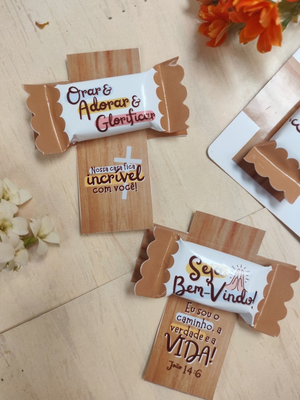 Card Cruz e Bala – Recepção Cristã/ Mimo Igreja evangélica