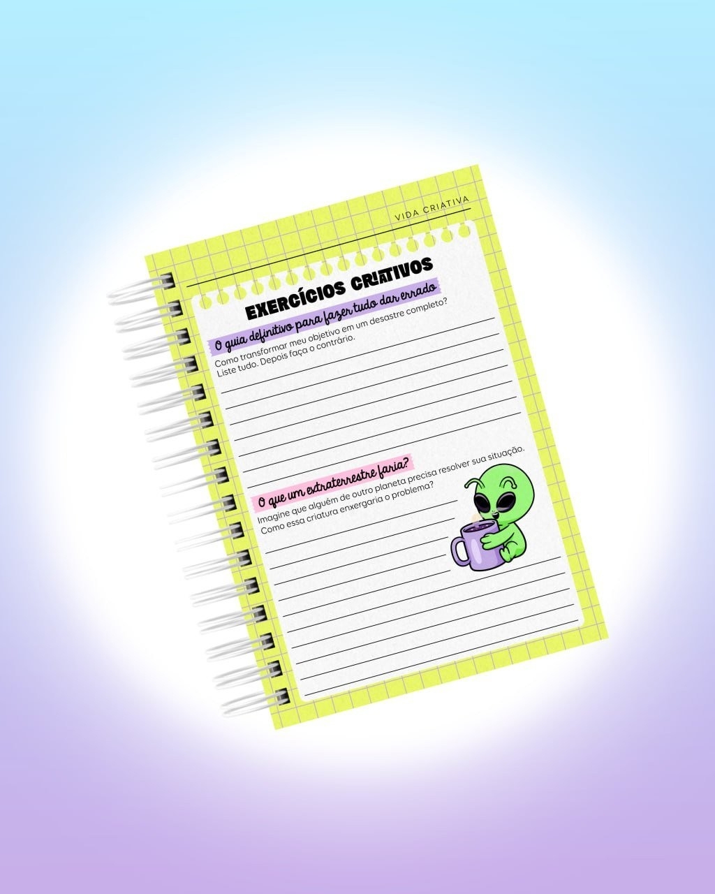 Arquivo Digital Planner de Sobrevivência para Cérebros Caóticos