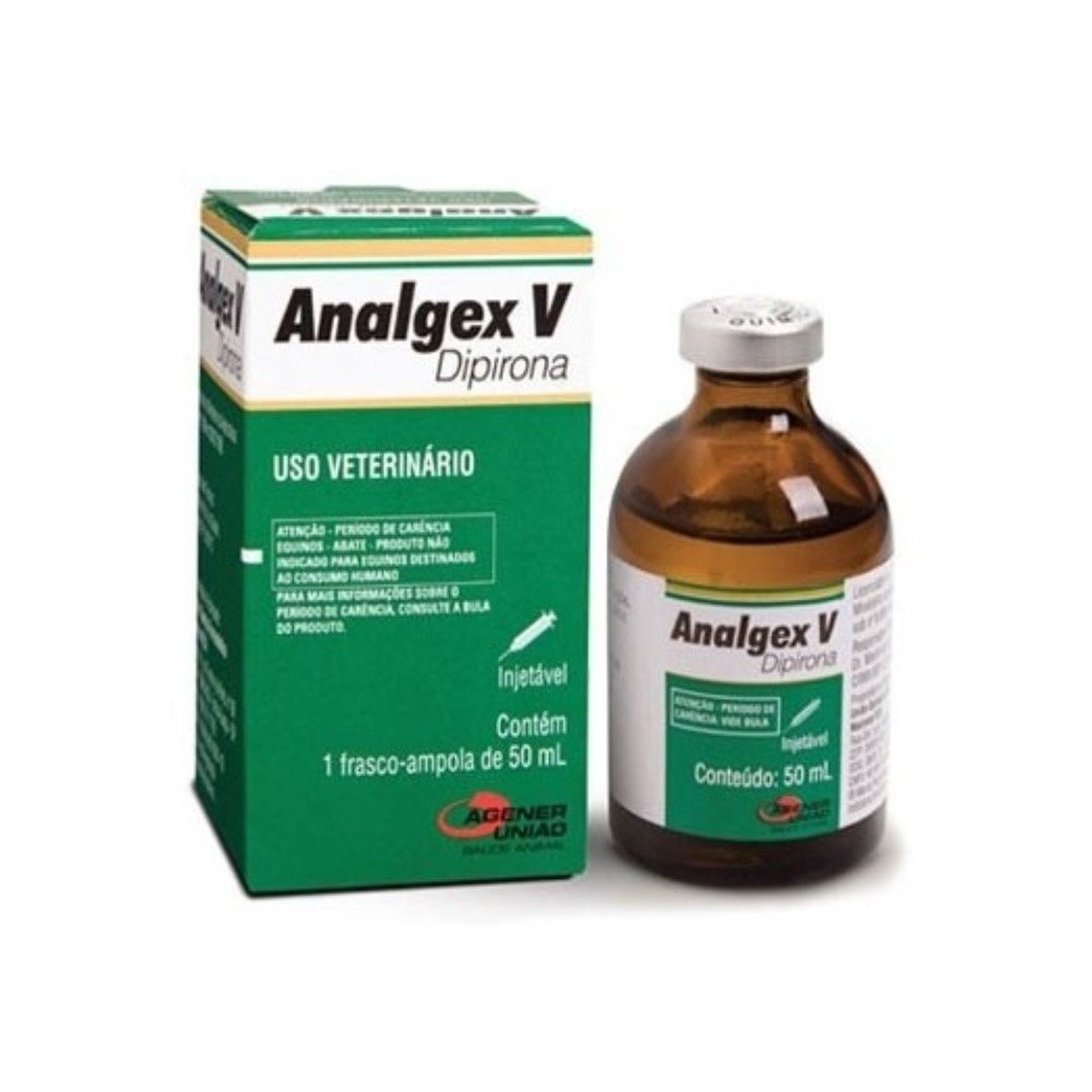Analgex V Dipirona Injet&aacute;vel 50mL