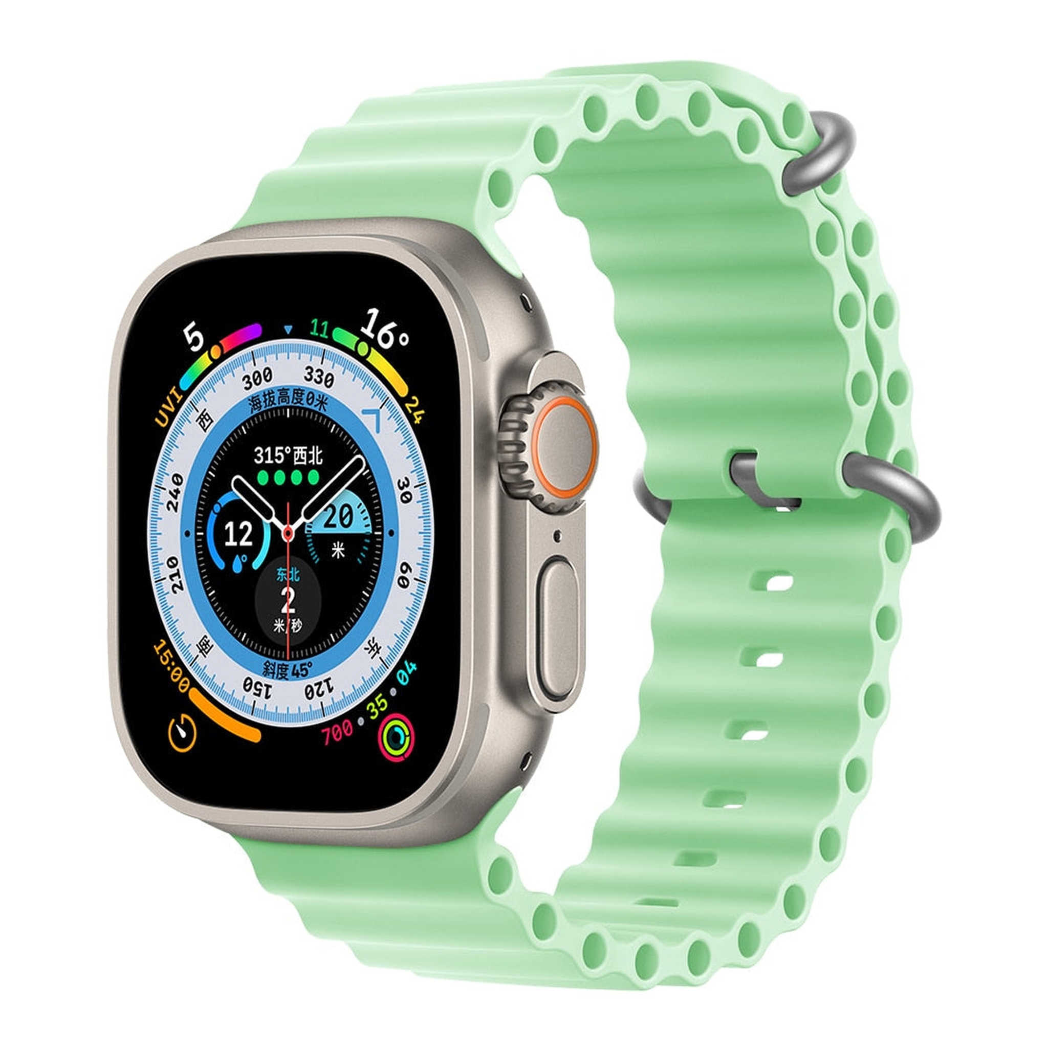 Pulseira para Apple Watch 49MM -Alpina Loop- Preta - Gshield