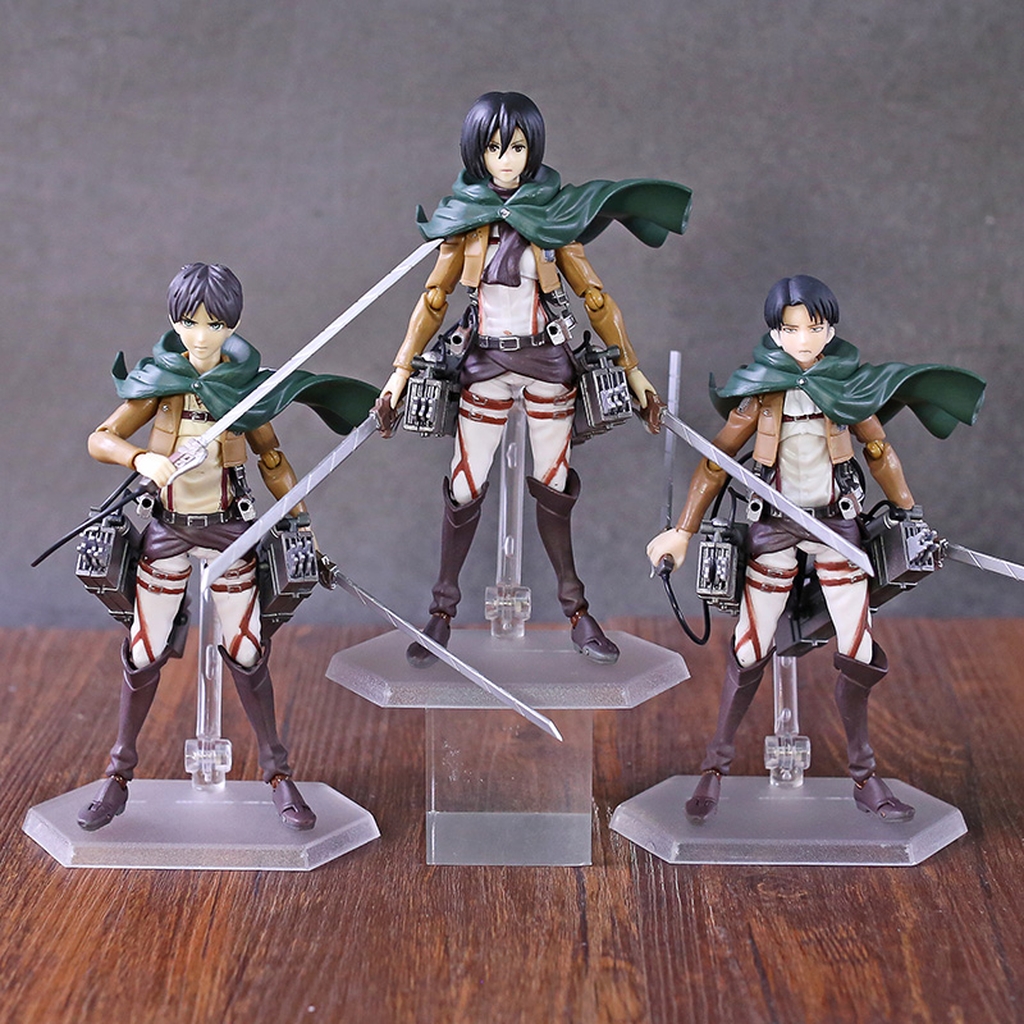 BONECOS ARTICULADOS - ATTACK ON TITAN