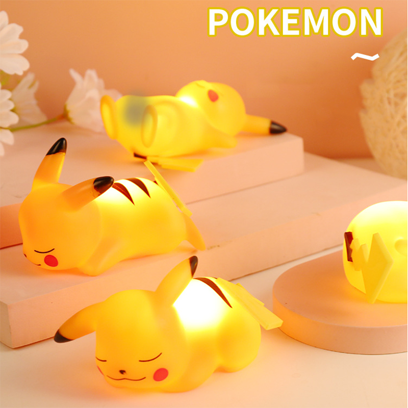 Lâmpada Noturna Animada Pikachu - Pokémon
