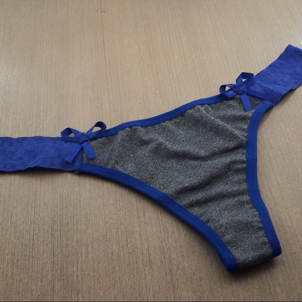 Tanga Letícia em Poliéster Mescla - C8684
