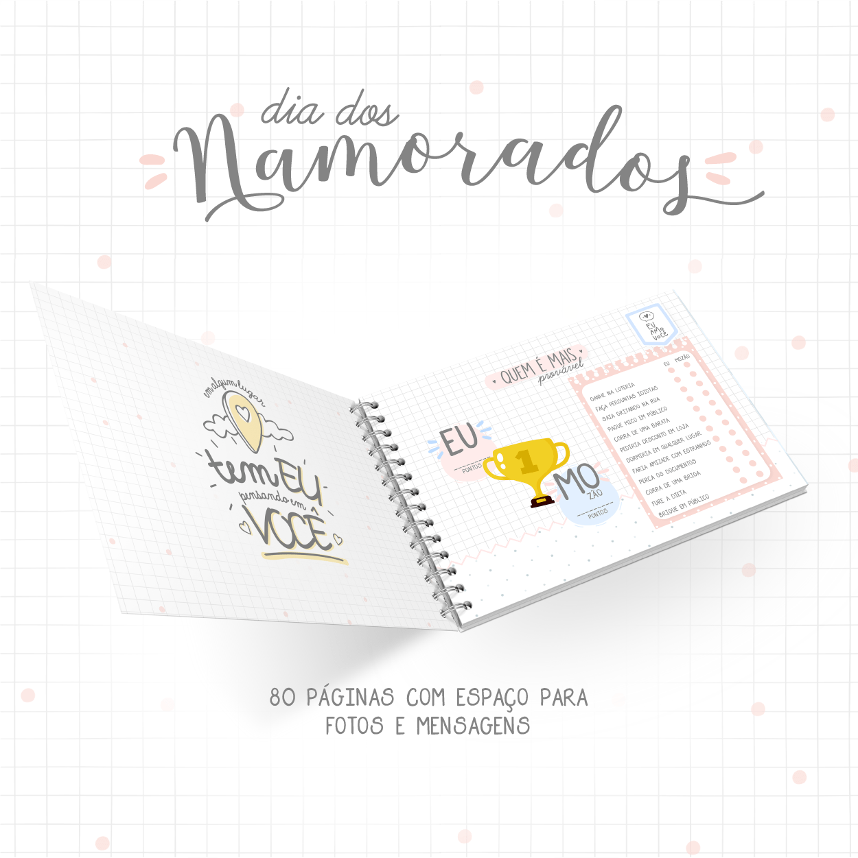 Livro da Historia Mais Bonita que Existiu - Dia dos Namorados