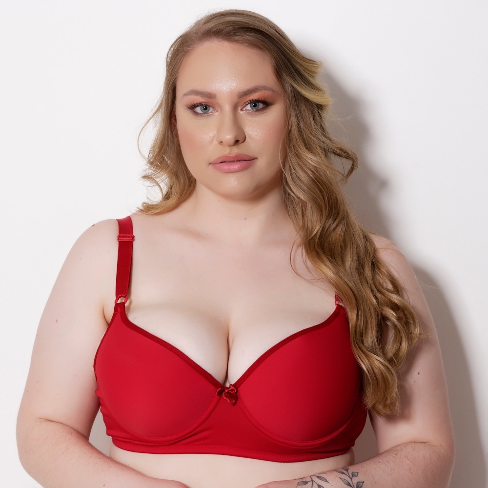 Sutiã Plus Size com Bojo Microfibra  - C9097