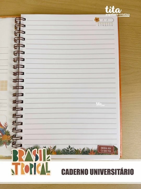 Brasil Tropical – Combo de Encadernação