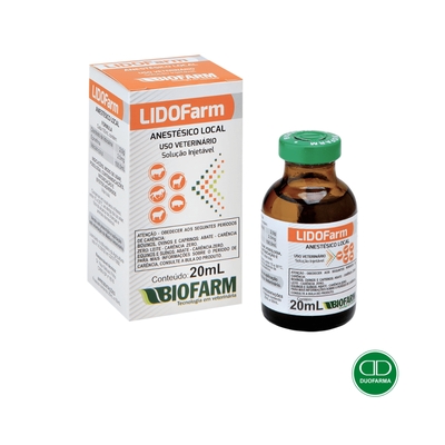 LIDOFarm Injet&aacute;vel 50ml &ndash; Biofarm