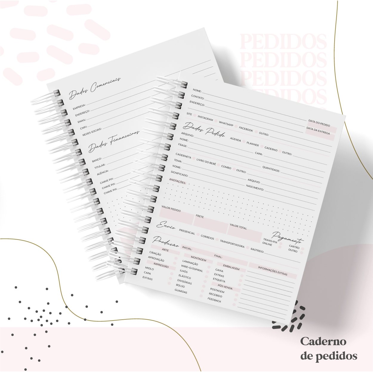 CADERNO DE PEDIDOS ENCADERNAÇÃO - Arquivo Digital