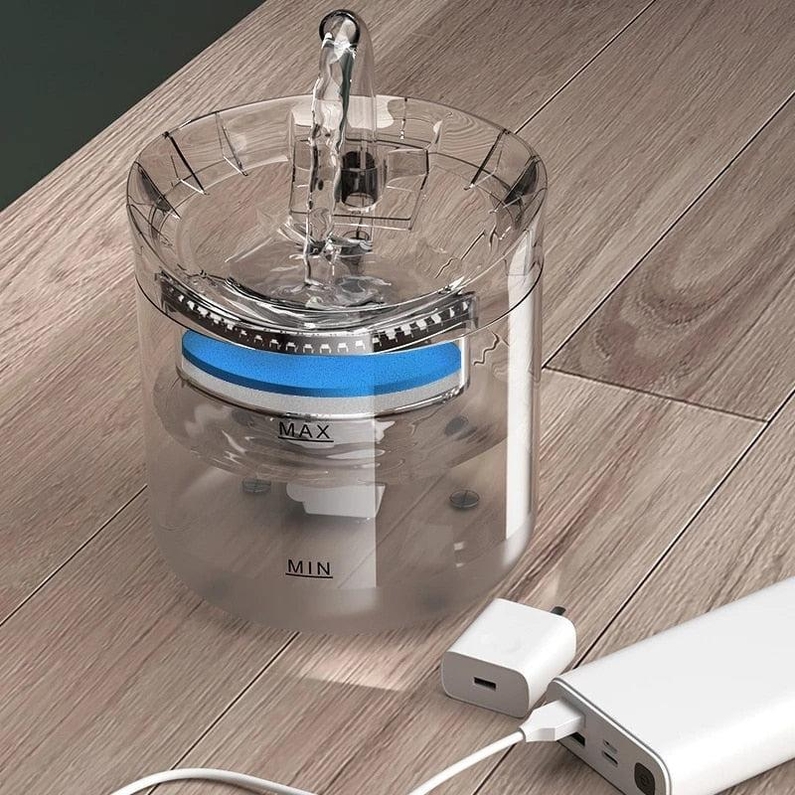 Bebedouro Pet com Circula&ccedil;&atilde;o Autom&aacute;tica-Miau Auau Pets