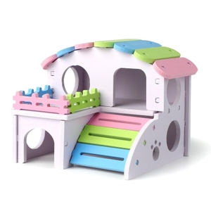 Casa de Madeira para Hamster-Miau Auau Pets