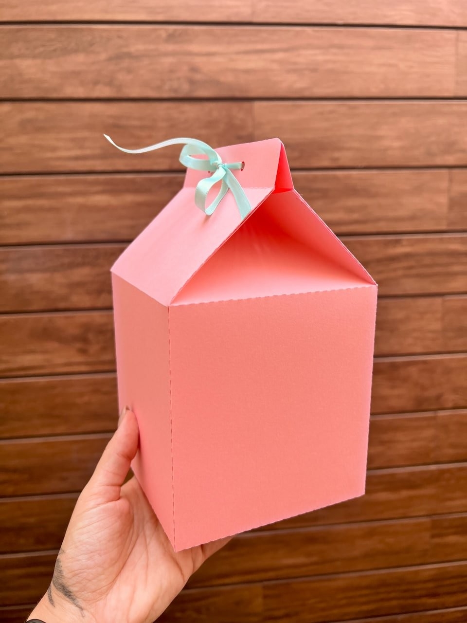 CAIXA MILK BOX - MOLDE LIMPO