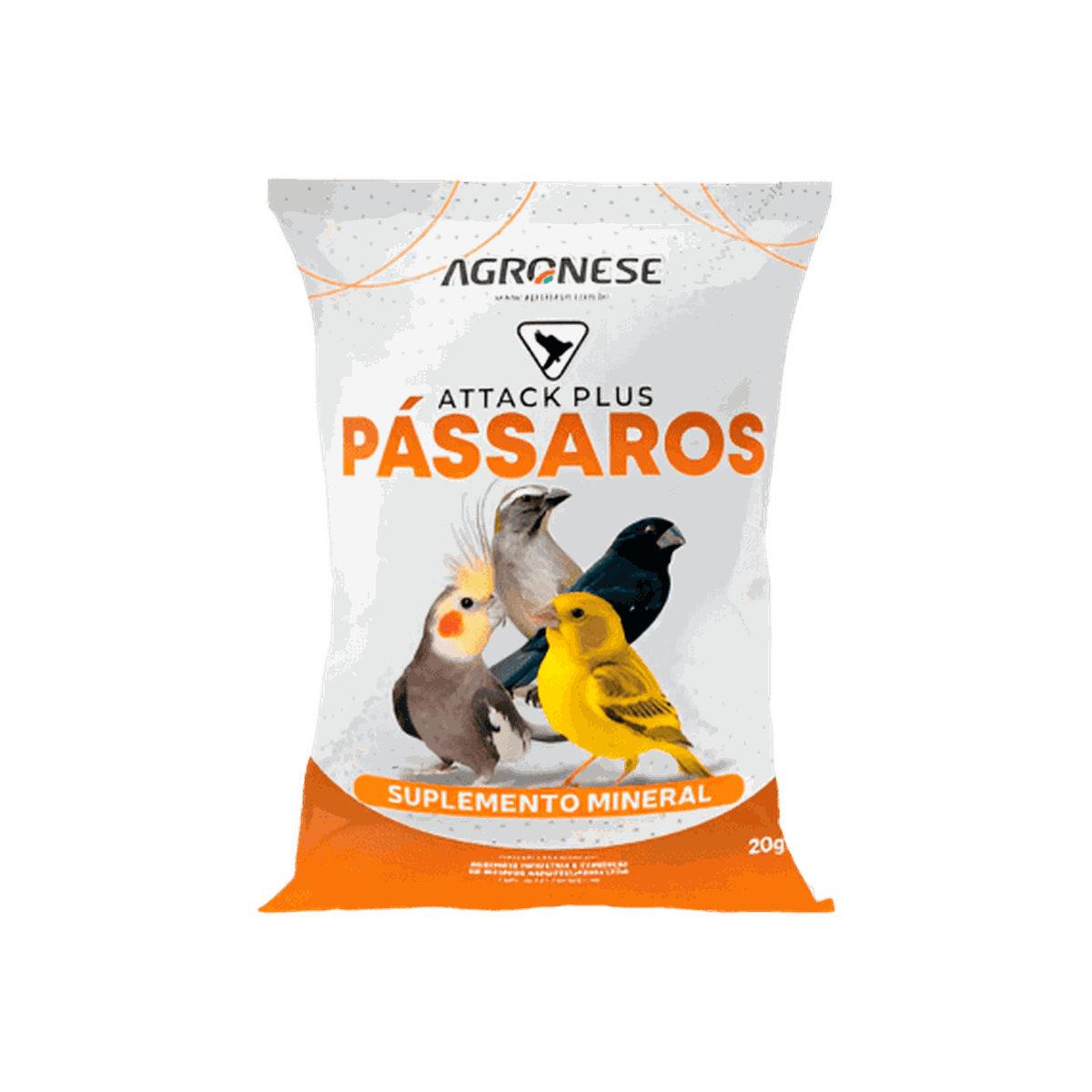 Attack Plus P&aacute;ssaros 20g