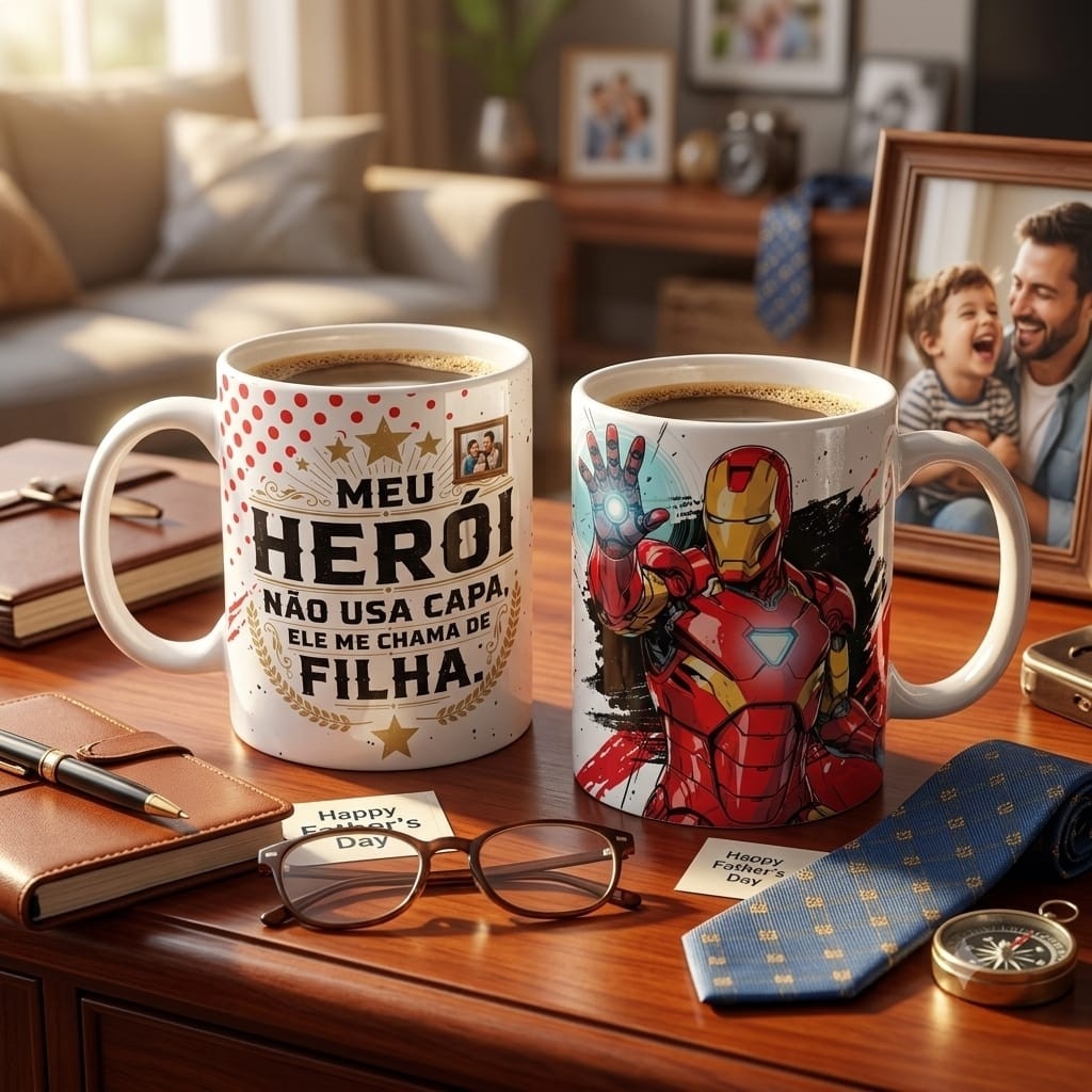 ARTES PARA CANECAS DIA DOS PAIS Super Pai