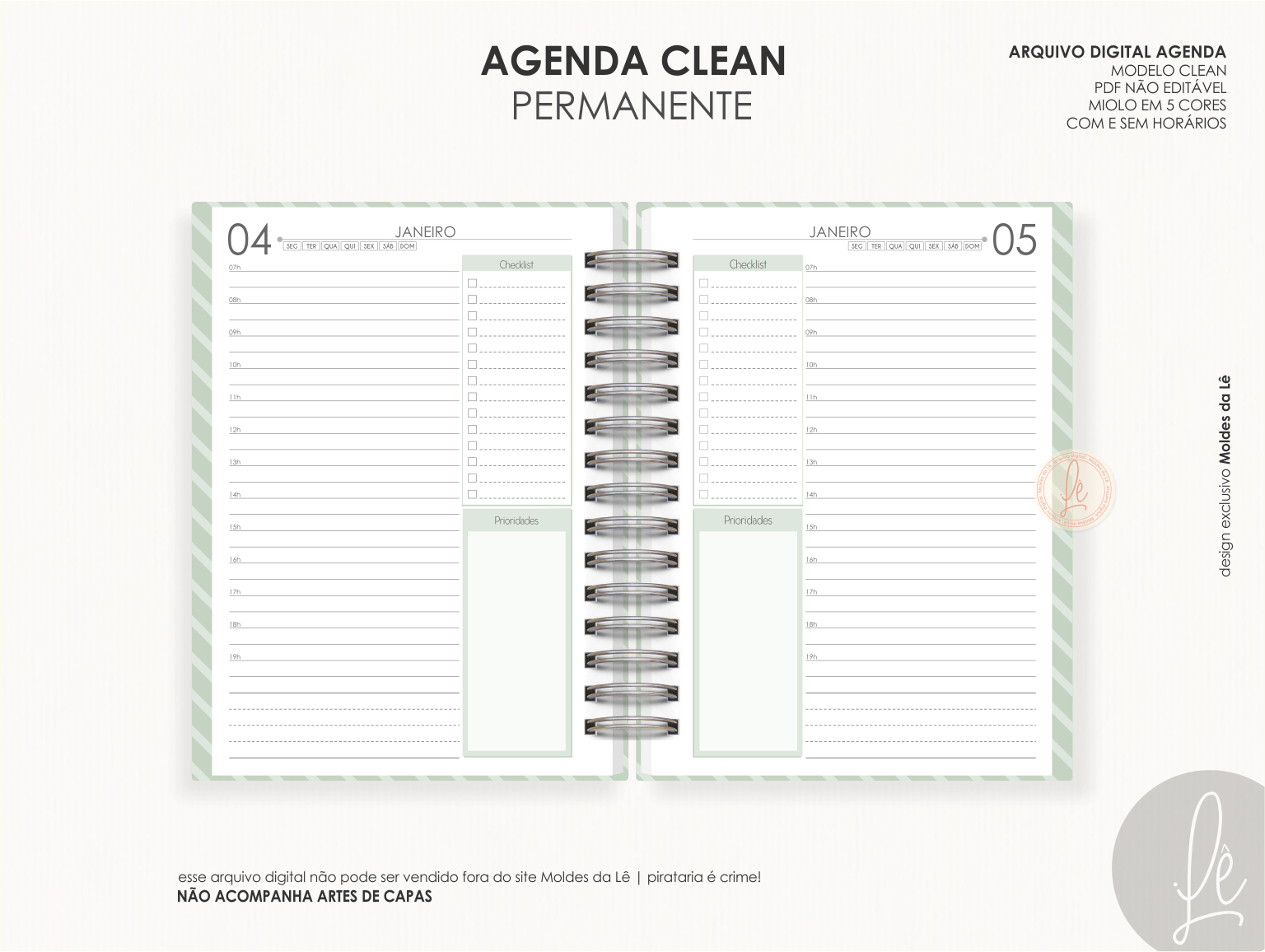COMBO AGENDAS PERMANENTES