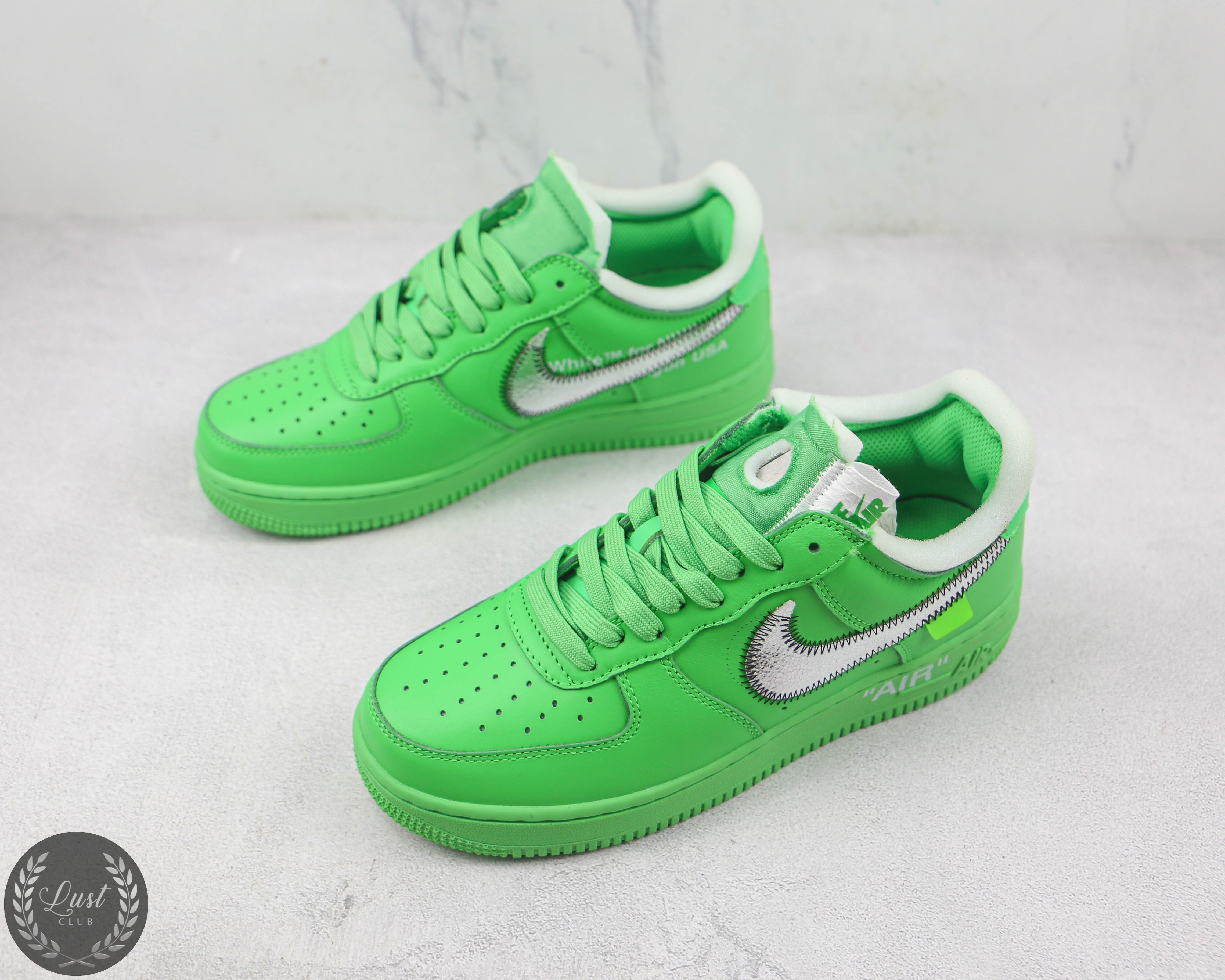 Nike Air force 1 Low Off White Light Green Spark