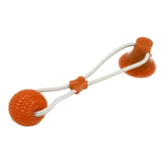 Bolinha para C&atilde;es com Ventosa de Silicone-Miau Auau Pets