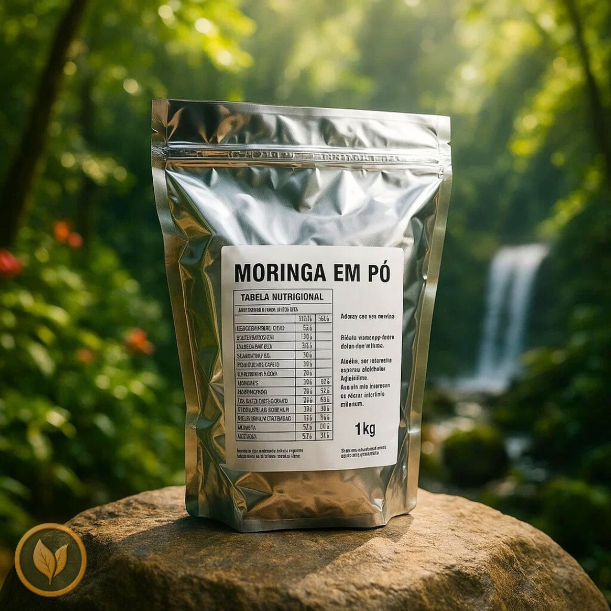 Moringa em Pó 100% Pura - Potência Natural para sua Saúde 🌿