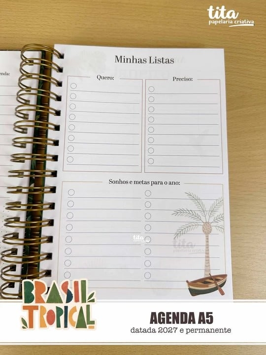 Brasil Tropical – Combo de Encadernação