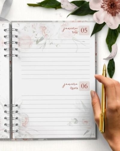 COMBO 10 AGENDAS 2027 E PERMANENTE COM E SEM VERSÍCULOS E HORÁRIOS