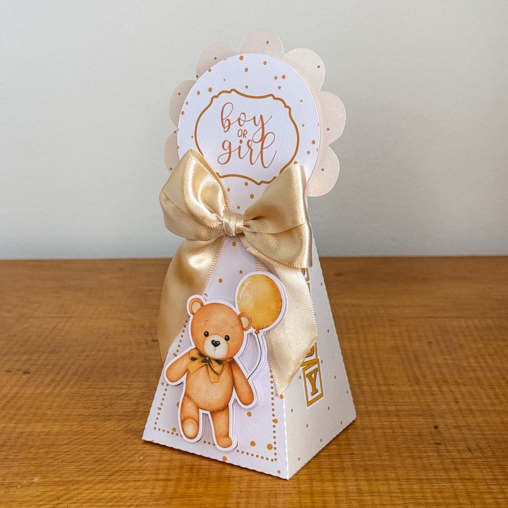 Chá Revelação Ursinho Neutro – Kit Festa Pronta
