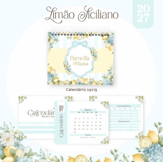 LIMÃO SICILIANO – COLEÇÃO BIG 2027 COMPLETO
