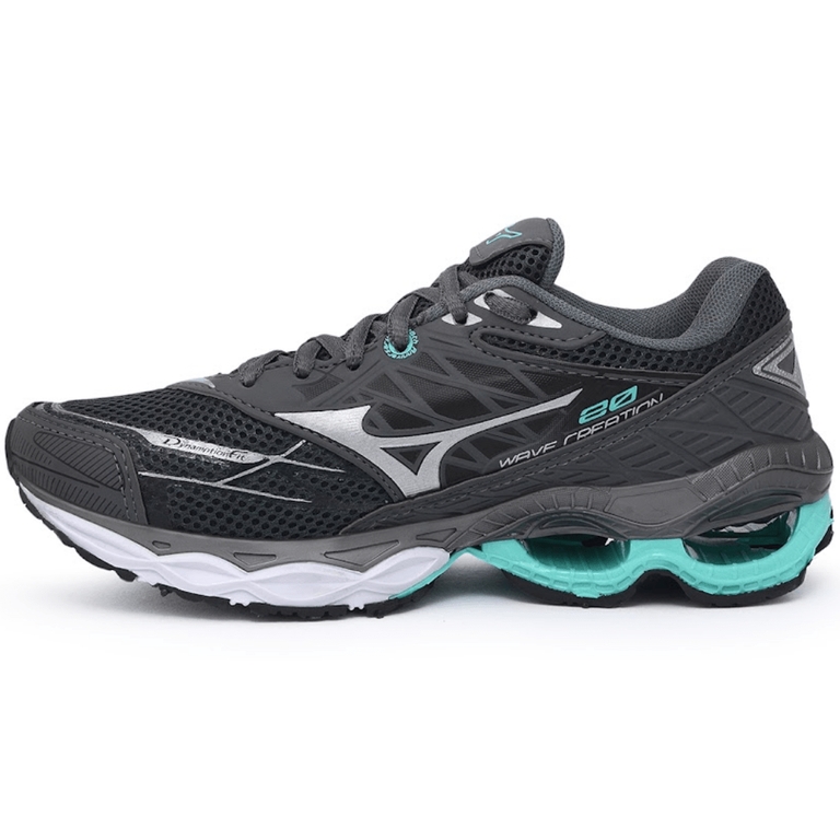 Mizuno Creation 20 - Grafite/Verde Turquesa